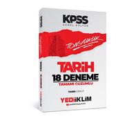 Yediiklim 2024 Kpss Tonyukuk Tarih Tamamı Çözümlü 18 Deneme