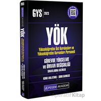 2024 YÖK Görevde Yükselme ve Ünvan Değişikliği Konu Anlatımlı Soru Bankası