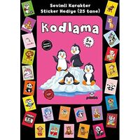 Stickerlı 5+ Yaş Kodlama - Pedagog Afife Çoruk - Beyaz Panda Yayınları