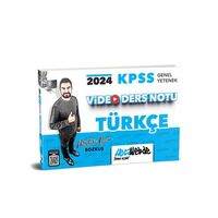 HocaWebde 2024 KPSS Genel Yetenek Türkçe Video Ders Notu