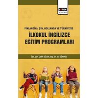 Finlandiya Çin Hollanda ve Türkiyede İlkokul İngilizce Eğitim Programları