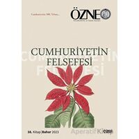 Cumhuriyetin Felsefesi - Özne: 38. Kitap - Kolektif - Çizgi Kitabevi Yayınları