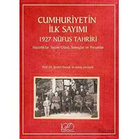 Cumhuriyetin İlk Sayımı - Kolektif - İş Bankası Kültür Yayınları