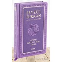 Feyzül Furkan Tefsirli Kuran-ı Kerim Meali (Sempatik Cep Boy - Tefsirli Meal - Ciltli) - Lila