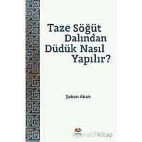Taze Söğüt Dalından Düdük Nasıl Yapılır? - Şaban Abak - Karma Kitaplar
