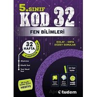 5. Sınıf Fen Bilimleri Kod 32 Tekrar Testleri - Kolektif - Tudem Yayınları