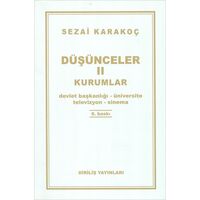 Düşünceler -2 Kurumlar - Sezai Karakoç - Diriliş Yayınları
