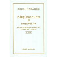 Düşünceler -2 Kurumlar - Sezai Karakoç - Diriliş Yayınları