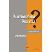 Kamu Politikası Nedir, Nasıl Değişir? Kuramsal Bir Giriş - Levent Demirelli - Nobel Bilimsel Eserler