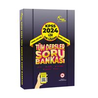2024 KPSS Lise Önlisans Tüm Dersler Tek Kitap Soru Bankası Doktrin Yayınları