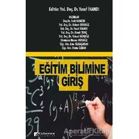 Eğitim Bilimine Giriş - Yusuf İnandı - Karahan Kitabevi