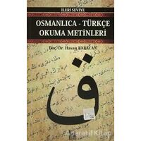 Osmanlıca-Türkçe Okuma Metinleri - İleri Seviye-1 - Hasan Babacan - Altın Post Yayıncılık
