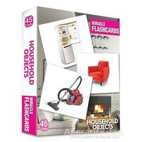 Miracle Flashcards - Household Objects Box 45 Cards - Kolektif - MK Publications
