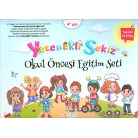 Yetenekli Sekiz Okul Öncesi Eğitim Seti (20 Kitap) 4 Adım Yayıncılık