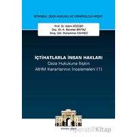 İçtihatlarla İnsan Hakları Ceza Hukukuna İlişkin Aihm Kararlarının İncelemeleri (1)