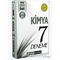 2024 KPSS ÖABT Kimya Öğretmenliği Tamamı Çözümlü 7 Deneme - Kolektif - Pegem Akademi Yayıncılık