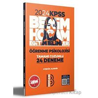 2024 Benim Hocam Yayınları Eğitim Bilimleri Öğrenme Psikolojisi Tamamı Çözümlü 24 Deneme