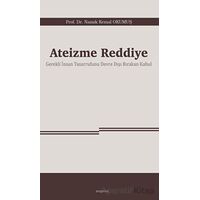 Ateizme Reddiye - Namık Kemal Okumuş - Araştırma Yayınları