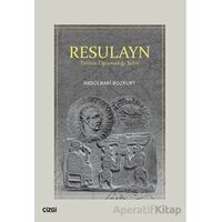 Resulayn Talihin Uğramadığı Şehir - Abdülbaki Bozkurt - Çizgi Kitabevi Yayınları