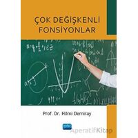 Çok Değişkenli Fonksiyonlar - Hilmi Demiray - Nobel Akademik Yayıncılık