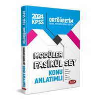 2024 KPSS Ortaöğretim Konu Anlatımlı Modüler Fasikül Set Data Yayınları