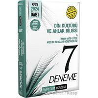 2024 KPSS ÖABT Din Kültürü ve Ahlak Bilgisi İmam Hatip Lisesi Öğretmenliği Tamamı Çözümlü 7 Deneme