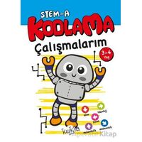 STEM-A 3-4 Yaş Kodlama Çalışmalarım - Buçe Dayı - Kukla Yayınları