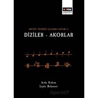 Müzik Teorisi Çalışma Kitabı -2 - Arda Erdem - Eğitim Yayınevi - Bilimsel Eserler