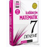 2024 KPSS ÖABT İlköğretim Matematik Öğretmenliği Tamamı Çözümlü 7 Deneme