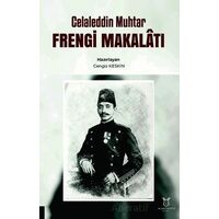 Celaleddin Muhtar Frengi Makalatı - Kolektif - Akademisyen Kitabevi