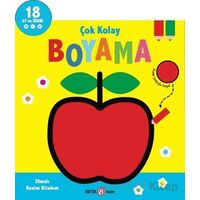 Çok Kolay Boyama - Elmalı Resim Kitabım - Kolektif - Beta Kids