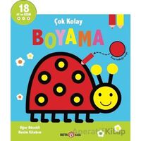 Çok Kolay Boyama - Uğur Böcekli Resim Kitabım - Kolektif - Beta Kids