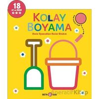 Kolay Boyama - Deniz Oyuncakları Resim Kitabım - Kolektif - Beta Kids