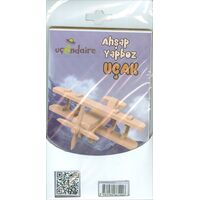 Uçandaire Ahşap Yapboz UÇAK