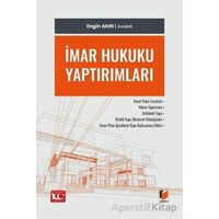 İmar Hukuku Yaptırımları - Engin Akın - Adalet Yayınevi