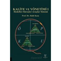 Kalite ve Yönetimi I - Hedefler-Süreçler-Araçlar Sistemi - Halit Kasa - Akademisyen Kitabevi
