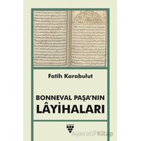 Bonneval Paşa’nın Layihaları - Fatih Karabulut - Urzeni Yayıncılık
