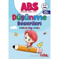 ABS 3-4 Yaş Düşünme Becerileri Dikkat-Algı-Zeka - Buçe Dayı - Pinokyo Yayınları
