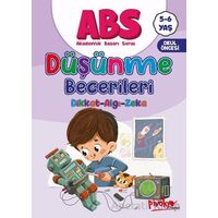 ABS 5-6 Yaş Düşünme Becerileri Dikkat-Algı-Zeka - Buçe Dayı - Pinokyo Yayınları