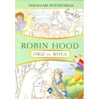 Masalları Boyuyorum Robin Hood Kitabı Burhan Yayınları