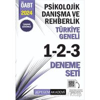 2024 KPSS ÖABT Psikolojik Danışma ve Rehberlik Tamamı Çözümlü Türkiye Geneli 1-2-3 (3lü Deneme Seti)