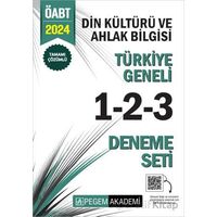 2024 KPSS ÖABT Din Kültürü ve Ahlak Bilgisi Tamamı Çözümlü Türkiye Geneli 1-2-3 (3lü Deneme Seti)