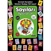 Stickerlı 3+4+5 Yaş Sayıları Öğreniyorum - Pedagog Afife Çoruk - Beyaz Panda Yayınları