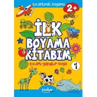 Çıkartmalı İlk Boyama Kitabım - 1 (2+ Yaş) - Buçe Dayı - Pinokyo Yayınları