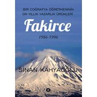 Fakirce - Sinan Kahyaoğlu - Kafe Kültür Yayıncılık