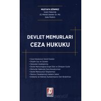 Devlet Memurları Ceza Hukuku - Mustafa Dönmez - Bilge Yayınevi
