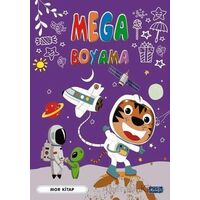 Mega Boyama-Mor Kitap - Kolektif - Parıltı Yayınları