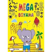 Mega Boyama-Sarı Kitap - Kolektif - Parıltı Yayınları