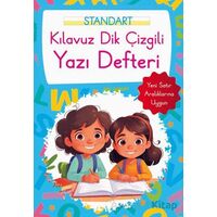 Kılavuz Dik Çizgili Yazı Defteri Küçük Boy - Mavi - Kolektif - Parıltı Yayınları