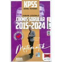 Yargı 2025 KPSS Matematik Konulara Göre Çıkmış Sorular Kitabı